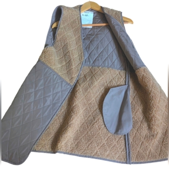 LAP quilted Sherpa vest - Picture 5 of 5